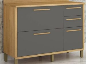 Balcão Cozinha Torino 2P4G- 120cm – 4.3/PR/RF