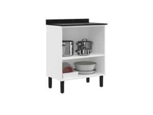 Balcão 2PT Cozinha – Florença – 70cm – 2.4 – PR – 2.6 – LD