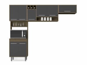 Cozinha 3 Peças Barcelona – Poliman- 7.0- TD