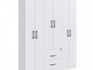 Roupeiro Guarda Roupa 6 Portas Montevideu – 137cm – 3.3 – PR