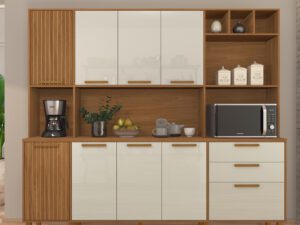 Kit Cozinha Porto 9P2G – 219cm – 8.7/PR – 8.5/RN