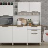 Kit Cozinha Topázio - 165cm - 6.1 - LD/PR