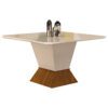 Mesa 8 Cadeiras Larissa - 135x135cm - 1.78 - PR - Image 3