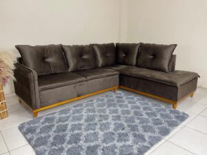 Estofado Sofá de Canto 2 x 3 Lugares Malibu – 200x240cm – 1.4/LD