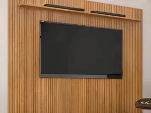 Painel Frisado Curitiba 2.24m para TV até 75 Polegadas Valdemoveis-5.2-RF