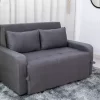 Sofá Cama Amora New Larg. 1.37m Veludinho-7.2-RF - Image 3
