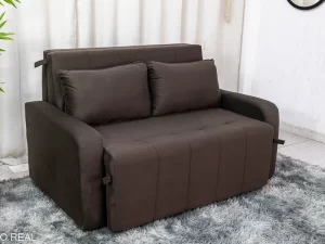 Sofá Cama Amora New Larg. 1.37m Veludinho-6.4-RF