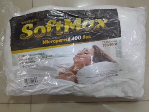 Travesseiro SoftMax MicroPercal 50cm x 70cm – Bialume – 0.3 – SR