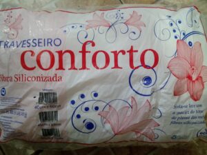 Travesseiro Conforto Fibra Siliconizada 45cm x 65cm – Eco Brazil – 0.1 – SR