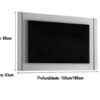 Painel Extensível Real MDP 1,50m a 1,80m - Mobler - 1.6 - SR - Image 6