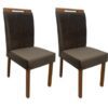 Kit C/ 2 Cadeiras Estofadas Isa Veludo 44cm – Ouro Decor – 2.8 – LD - Image 6