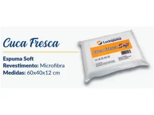 Travesseiro Cuca Fresca Soft 40cm x 60cm – Luckspuma – 0.5 – CW