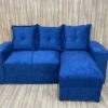 Estofado Lucas 2Lgs com Chaise Suede - 1,80m - 4.5 - SR
