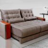 Estofado Sofá Genova Retratil Reclinavel Veludo Inca 2,50m 2×100 – Evidence – 2.55 – SR - Image 2