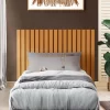 Cabeceira Maricá Solteiro Ripado 2 Módulos MDF/MDP 109cm – JB Bechara – 2.3 – RF