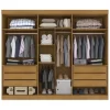Roupeiro Guarda Roupa Gramado 6P6G MDF 273cm - Valverde - 1.67 - CW - Image 6