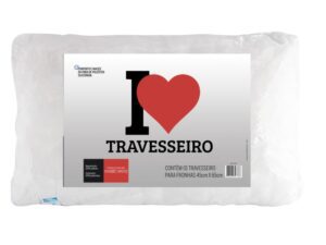 Travesseiro I Love Fibra 45cm x 65cm – Fibrasca – 0.2 – RN