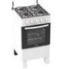Fogao Ares Plus 4 Bocas Mesa de Aco Inox 6.5 - 0,48m - SR