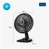 VENTILADOR DE MESA MONDIAL TURBO 8 PÁS 3 VELOCIDADES - 40 CM - MONDIAL - Image 12