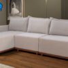 Estofado Living Chaise Suiça 3078 Linho  -  2,88m - Lufer - 1.7/TRA