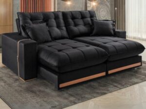 Sofa Retratil e Reclinavel Artemis Vicam Estofados – 2,50m – 1.9/TD
