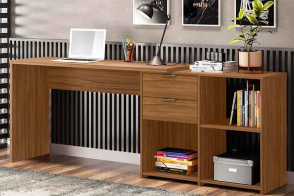 Mesa Office Canto ou Reta NT 2060 - (76cm-73cm) - 3.0/TRA - Imagem 3