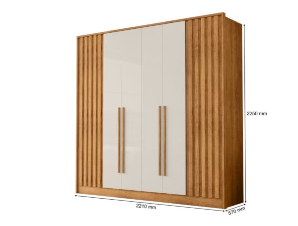 Guarda Roupa Navegante 6P RUD RACK - 2,21m - 1.2/LD - Imagem 3