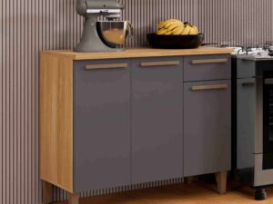 Balcao Classico 3P 1G Arte Moveis – 0,91m – 2.2/SR