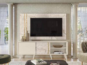 COMBO CRONOS/CRONUS RACK COM PAINEL ATÉ 65″ 2 PORTAS CORRER – 1,60m – MADETEC – 4.3 – PR – 4.5 – TD/SR