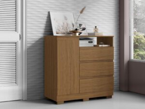 Comoda com Nicho 1P3G – 97cmx1,00m – Aramoveis -2.3/SR