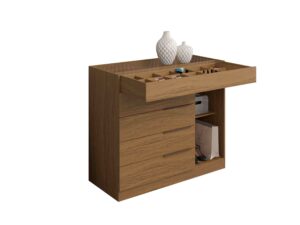 Comoda Arv Sevilha 5P1P – 1,10m – c/ porta Joia – Aramoveis – 4.3/SR