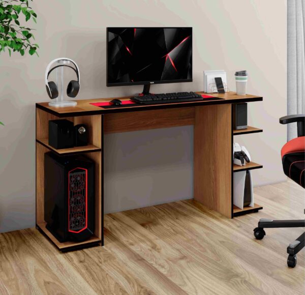 Escrivaninha Gamer Arte Moveis - 1,20m - 1.9/SR - Imagem 2