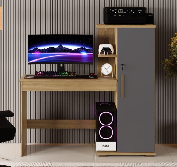 Escrivaninha Savana 1P Arte Moveis - 1,27m - 2.8/SR - Imagem 2