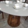 MESA ROSE REDONDA 1,20 - BORDA CHANFRADA - MDF 5.9/TRA - Imagem 2