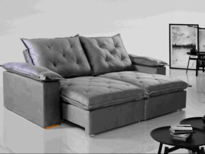 Estofado Retratil Reclinavel Leblon 210 2×80 Evidence – 2,10m – 1.7/SR