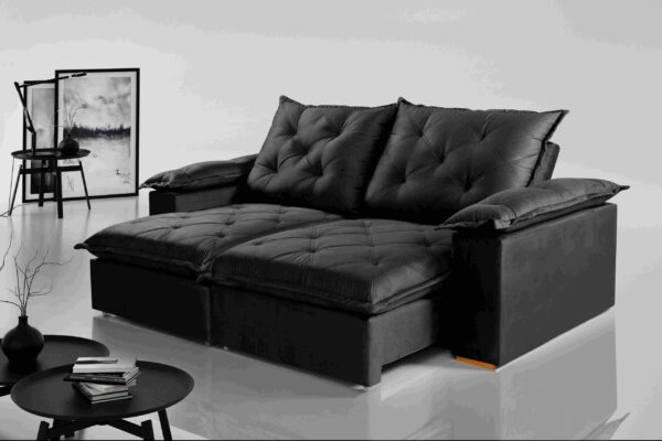 Estofado Retratil Reclinavel Leblon 2x100 Evidence - 2,50m - 1.9/SR - Imagem 4