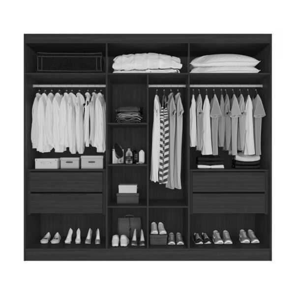 Roupeiro Oxford 6P 4G MadeMarcs Moveis - 2,10m - 1.2/SR - Imagem 4