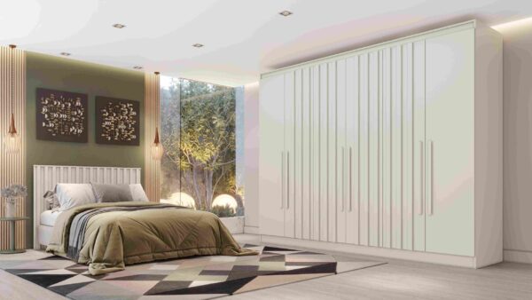 Roupeiro Oxford 6P4G MadeMarcs Moveis 100%MDF - 2,10m - 1.2/SR - Imagem 2