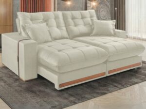 Sofa Retratil e Reclinavel Artemis Vicam Estofados – 2,50m – 1.9/TD