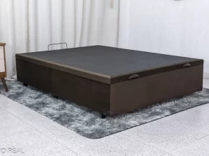 BASE BOX BAÚ CASAL VELUDO – 0,42 x 1,38 x 1,88m – PORTOBEL – 5.6 – RF