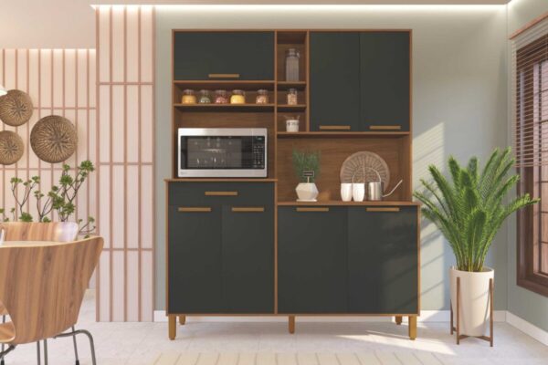 Kit Cozinha Braga 7P 1G INDEKES - 1.60m - 6.9/RN - Imagem 2