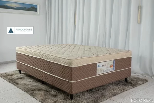 Cama Box Casal Ortopédico Rondoconfort 138x188x60 D33 Rondomóveis - 6.3/RF - Imagem 2