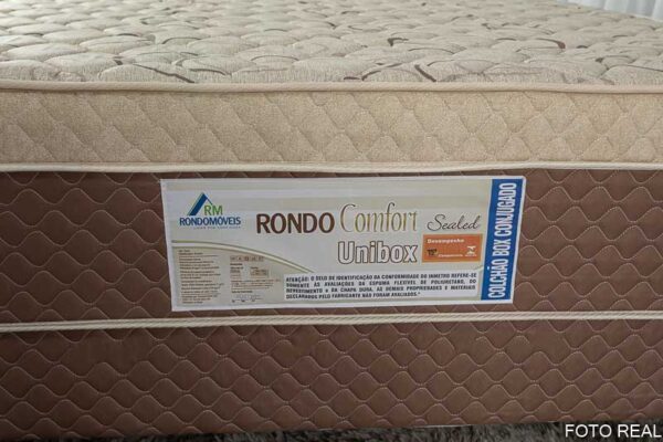 Cama Box Casal Ortopédico Rondoconfort 138x188x60 D33 Rondomóveis - 6.3/RF - Imagem 3
