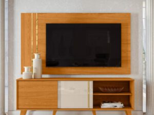 COMBO CRONOS/CRONUS RACK COM PAINEL ATÉ 65″ 2 PORTAS CORRER – 1,60m – MADETEC – 4.3 – PR – 4.5 – TD/SR