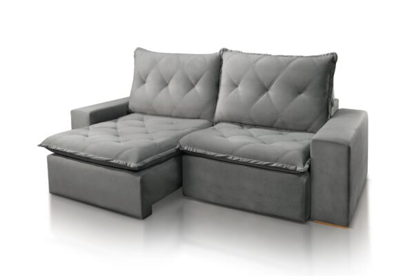 Sofa RETR Loreto JC ESTOF - 2,3m - 3.5/NR - Imagem 2