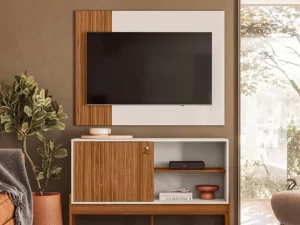 Rack e Painel Wood Mobler – 1.20m – 2.8/RF