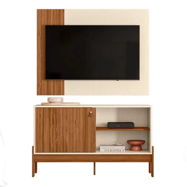 Rack e Painel Wood Mobler - 1.20m - 2.8/RF - Imagem 4