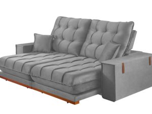 ESTOFADO SOFA RETR XANGAI 2.30M -LINHO ou VELUDO – BOARETO 1.7/RN