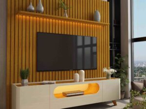 Painel Nobre + Rack Nobre Com LED Gelius – 2,30m – 1.95/SR