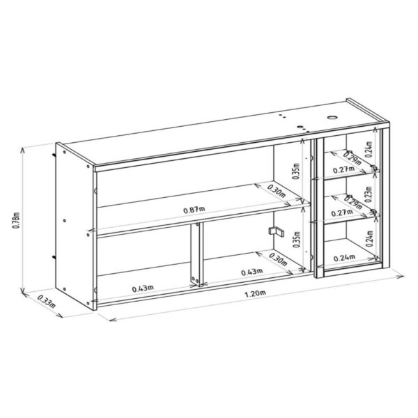 Cozinha 6 Peças Allure LINEA BRASIL - 3.4m - 2.9/TD - Imagem 5